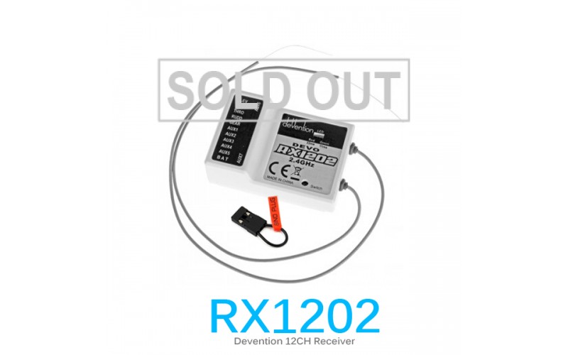 Walkera RX1202 2.4G 12-channel Receiver For Walkera DEVO Transmitter